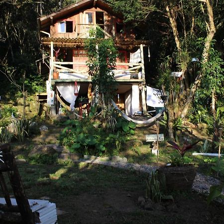 Cabana Magica Praia E Floresta, Vale Da Utopia, Pinheira Villa Guarda do Embaú Kültér fotó