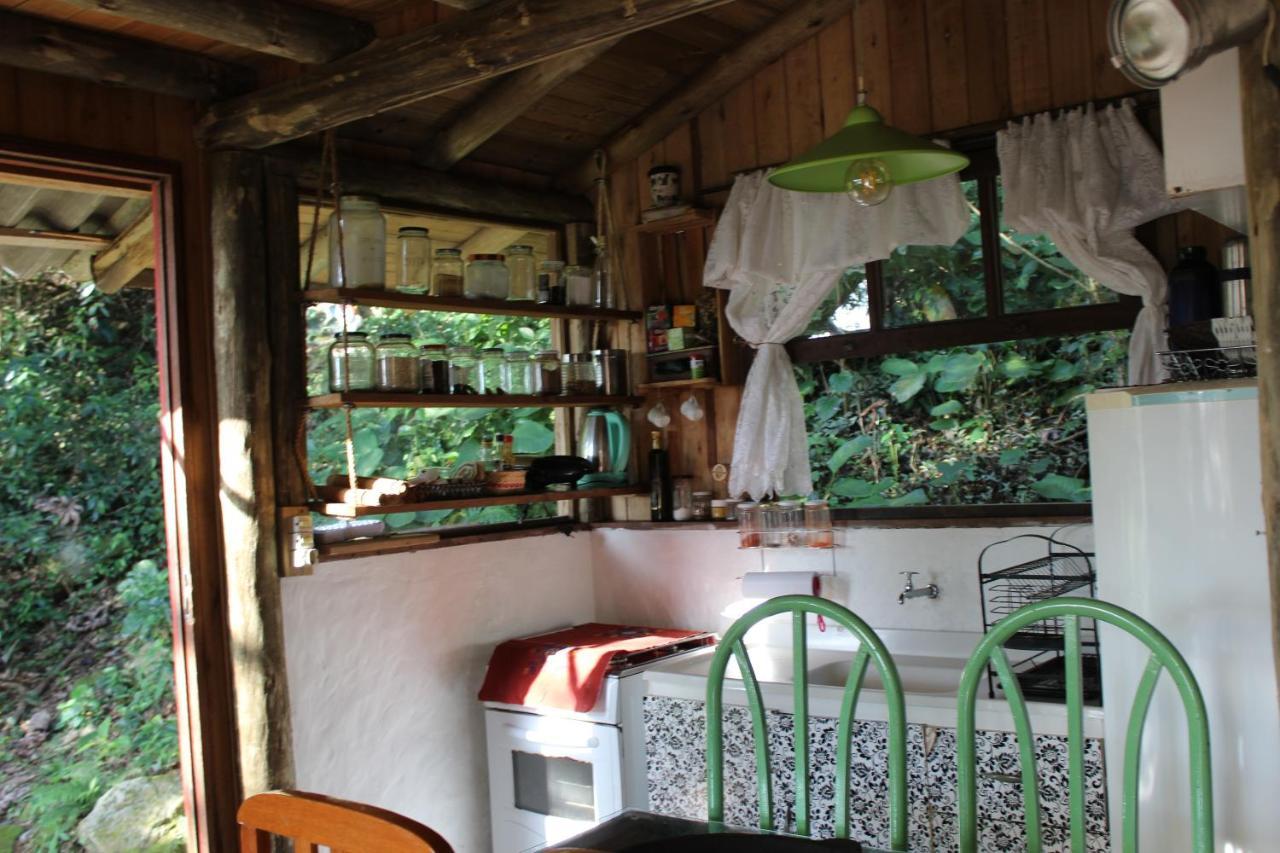 Cabana Magica Praia E Floresta, Vale Da Utopia, Pinheira Villa Guarda do Embaú Kültér fotó