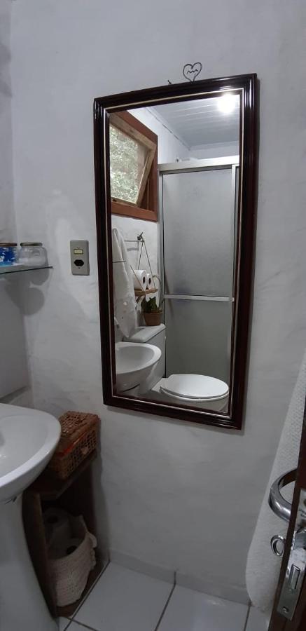 Cabana Magica Praia E Floresta, Vale Da Utopia, Pinheira Villa Guarda do Embaú Kültér fotó